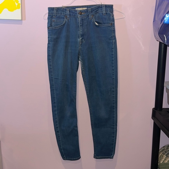 Levi's Denim - Levi’s 721‎ Vintage High rise Jeans Skinny cut size 27 orange tag Levi’s